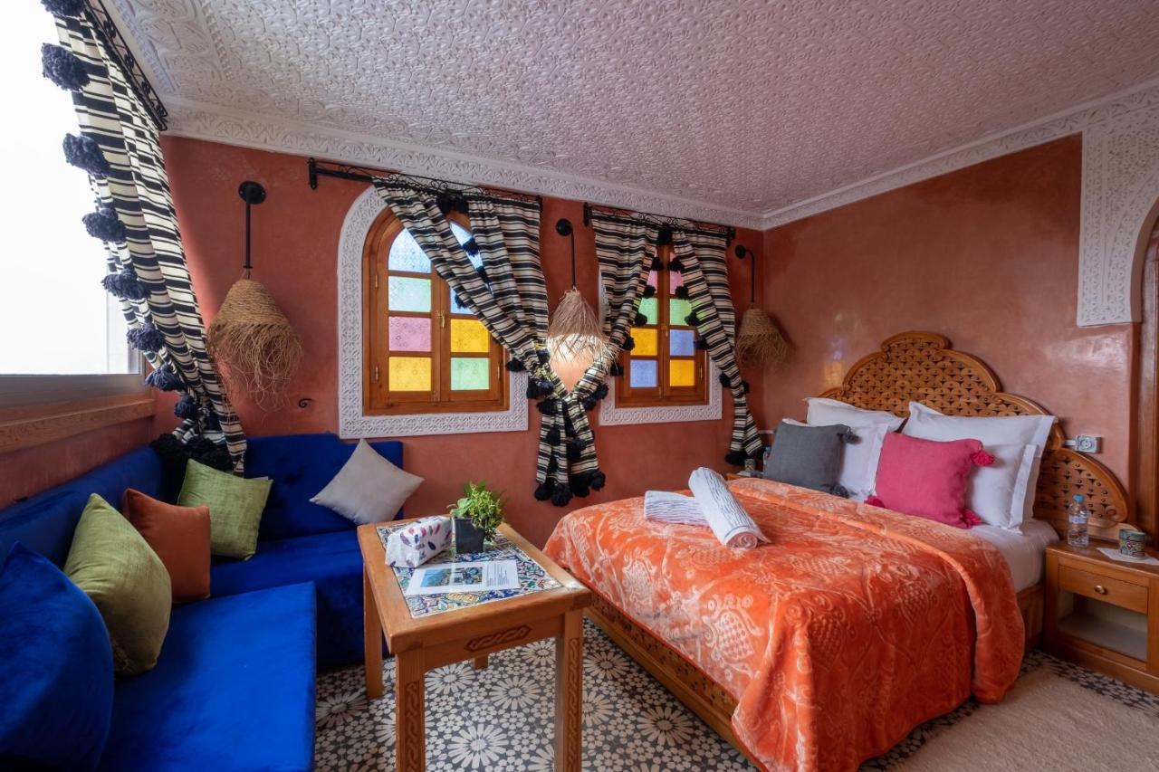 Riad Mosaic เชฟชาอูน ภายนอก รูปภาพ